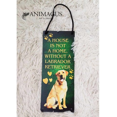 Placa Decorativa - Labrador Retriever