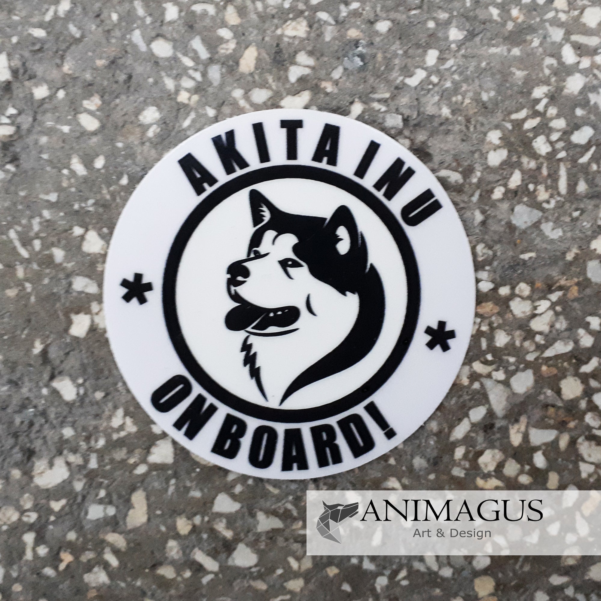 Akita Inu Sticker Auto - diverse modele