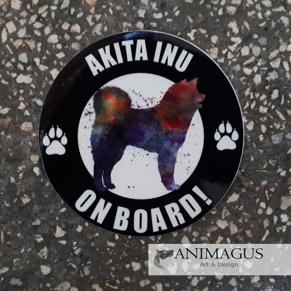 Akita Inu Sticker Auto - diverse modele