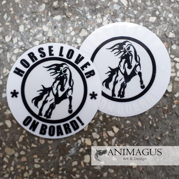 Horse / Cal Sticker Set