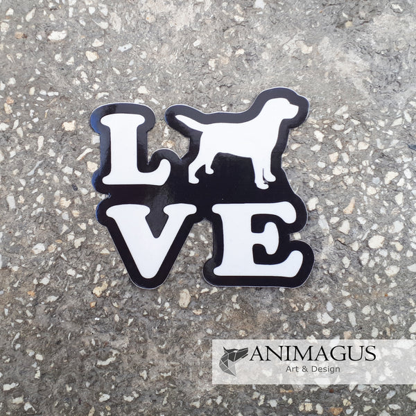 Labrador on Board - Sticker - variante