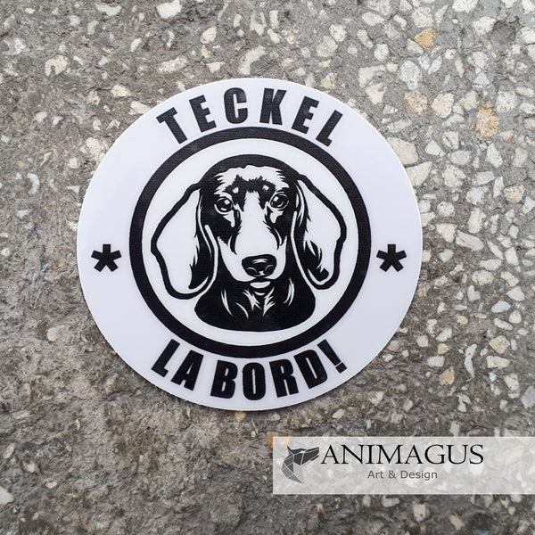 Teckel Neted / Sarmos Sticker - diverse modele