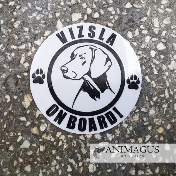 Vizsla Sticker Auto - diverse modele